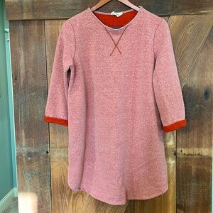 Orange 3/4 sleeve tunic top